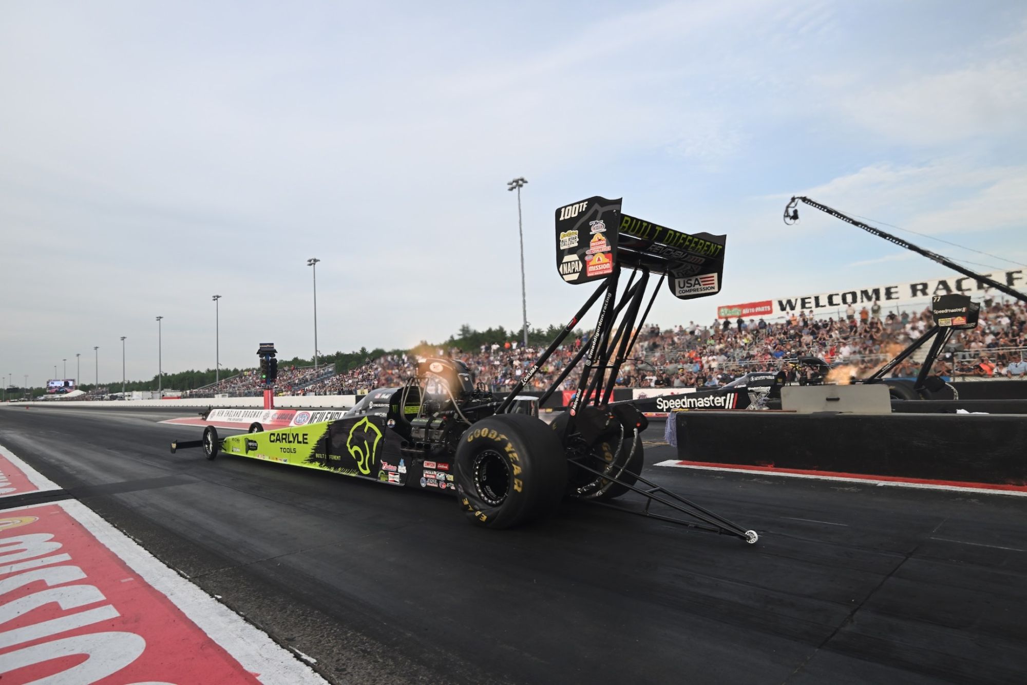 Maddi Gordon at the NHRA New England Nationals.