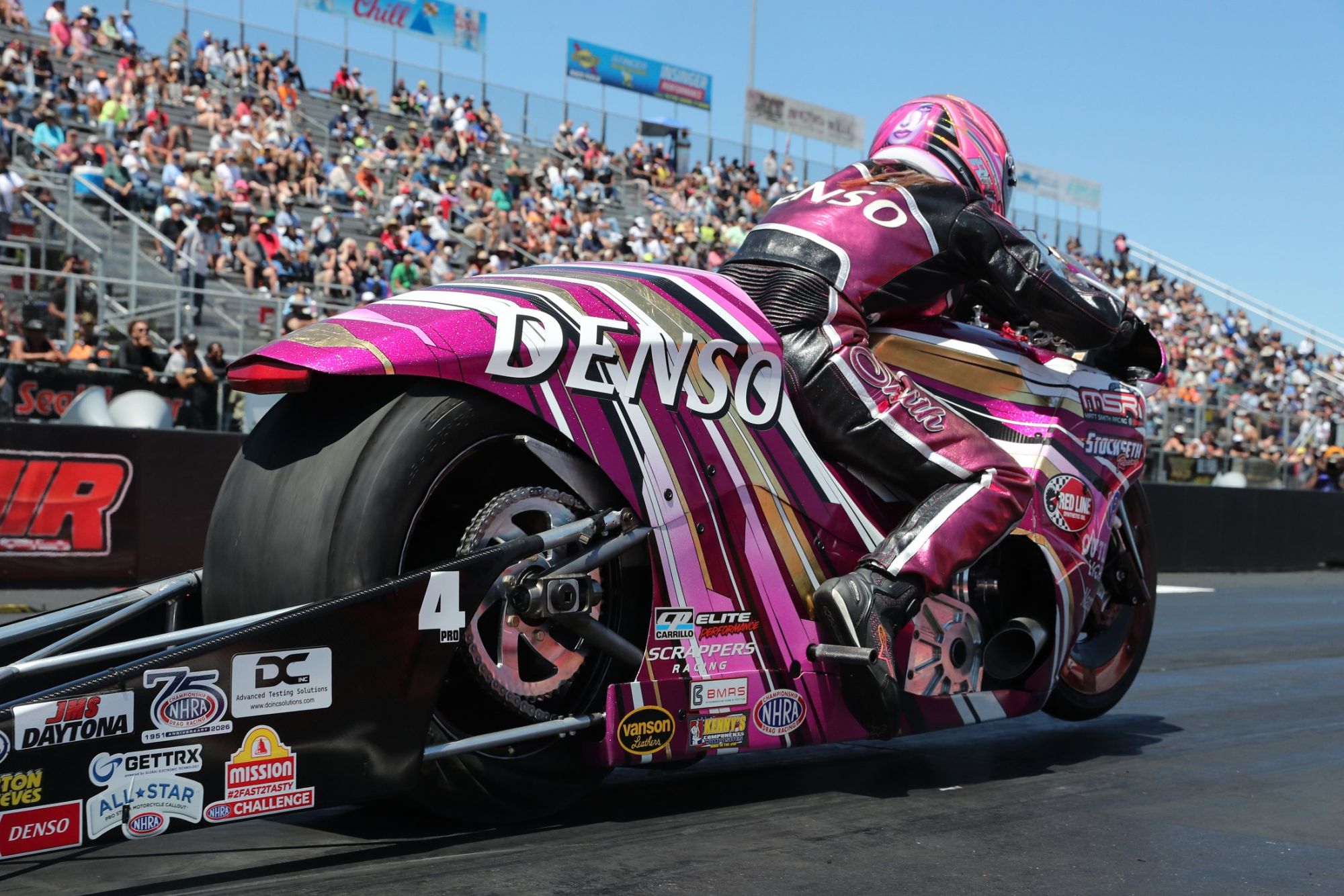 Smith launches the Denso Buell