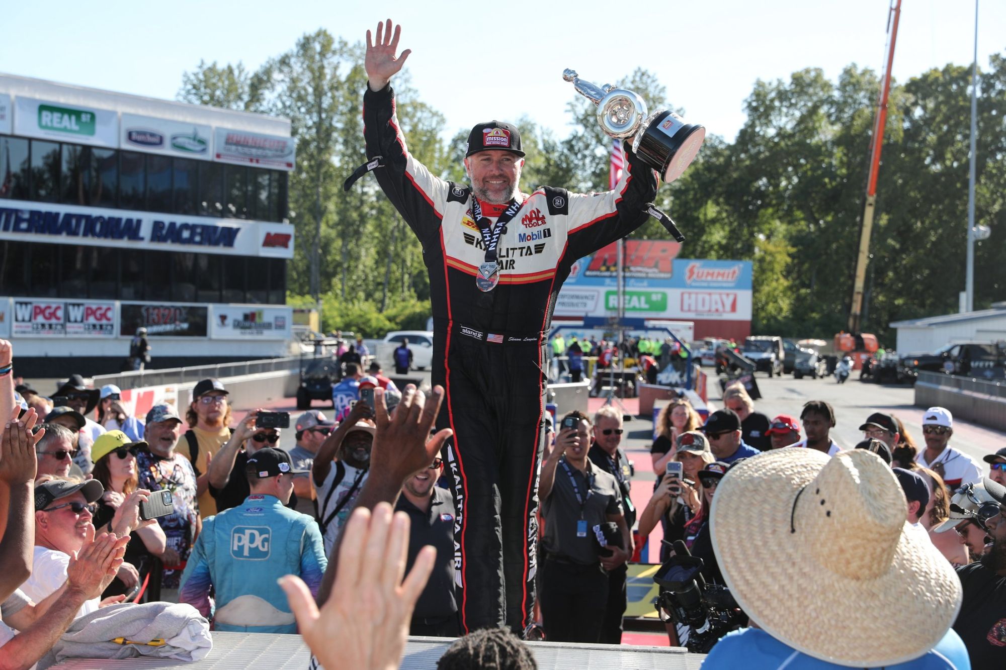 Shawn Langdon - inaugural MIR Top Fuel track record