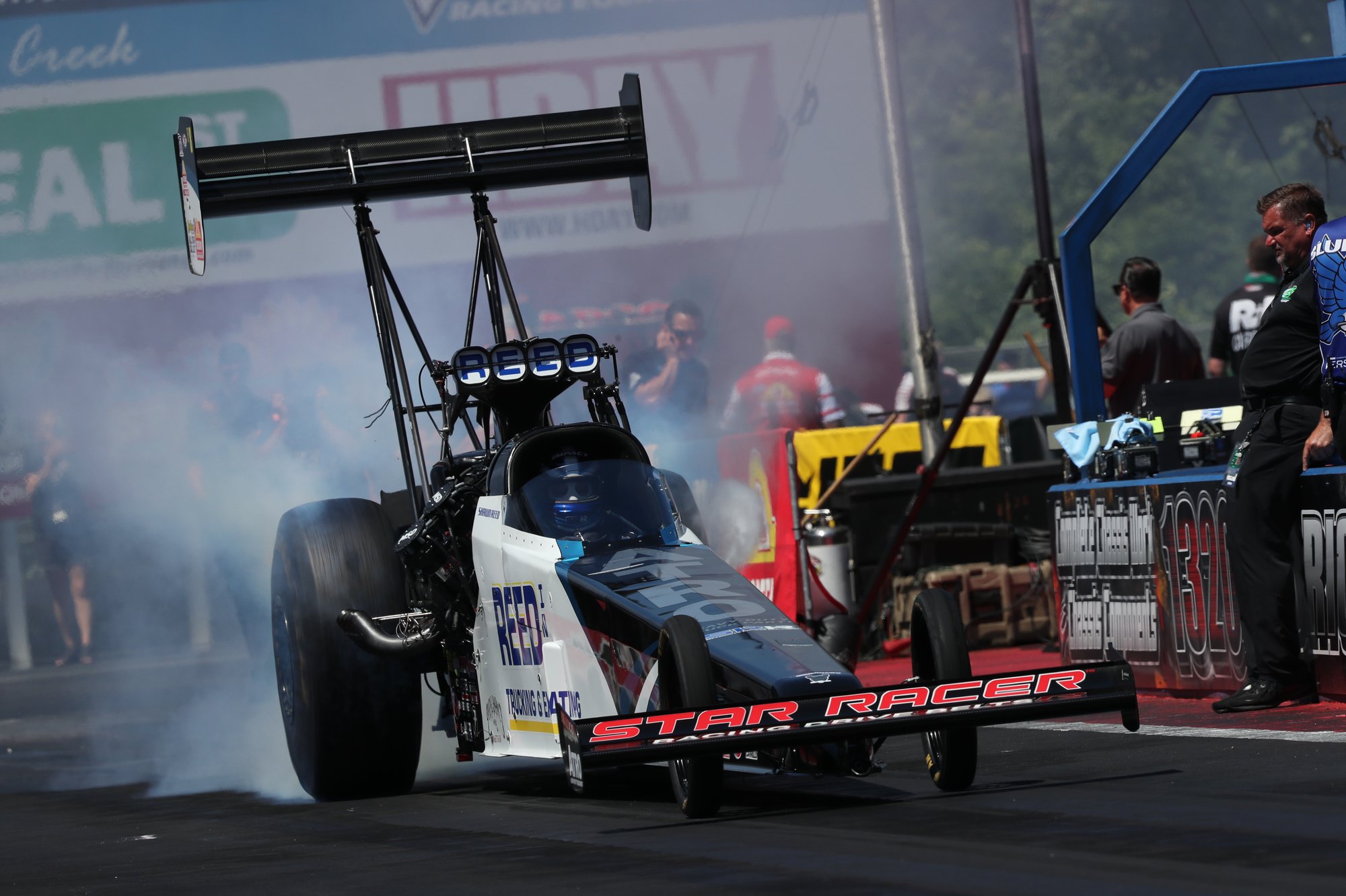 Shawn Reed - upset of Tony Stewart in R1