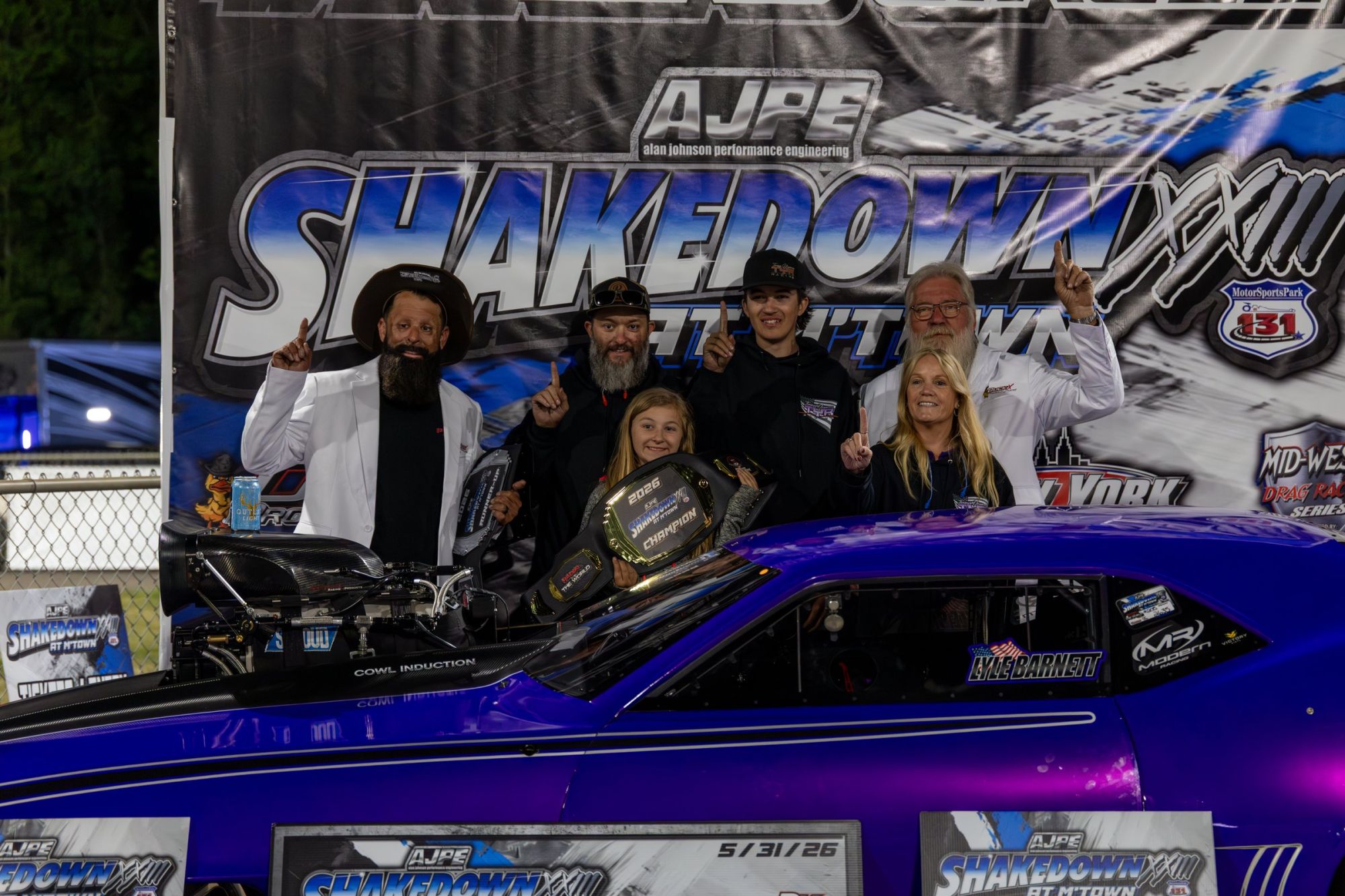 Lyle Barnett wins Radial vs. The World at the 2026 Shakedown XXIII at M'Town. Photo: Capri Wesley / Drag Illustrated.