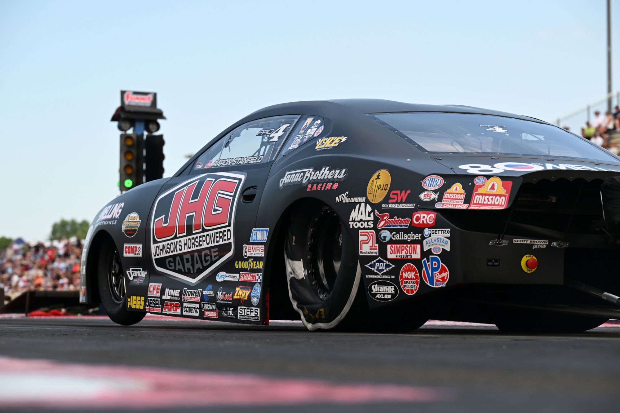 Aaron Stanfield wins Pro Stock at the Summit Racing Equipment NHRA Nationals in Norwalk
