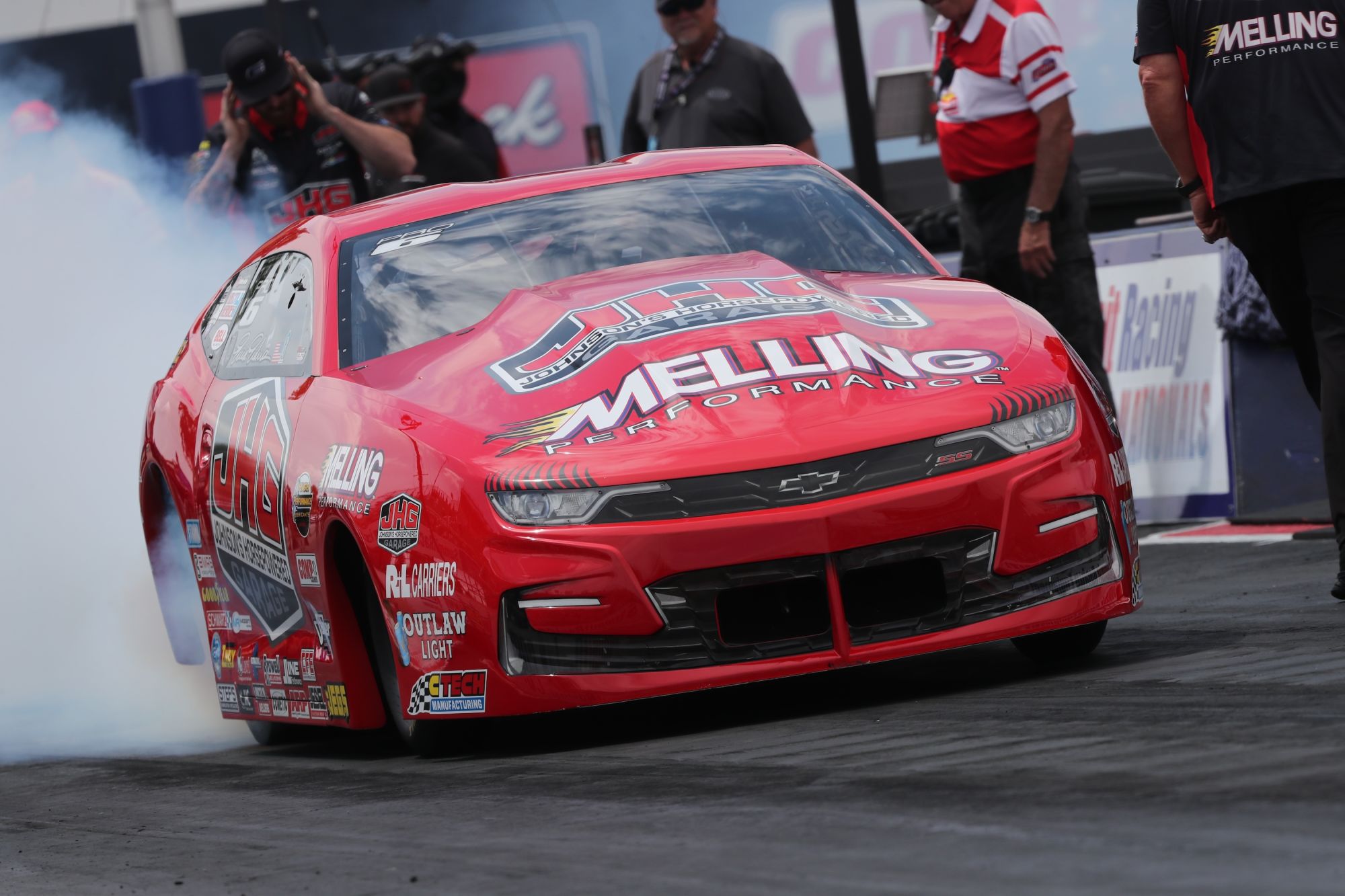 Erica Enders during the NHRA Norwalk Nationals