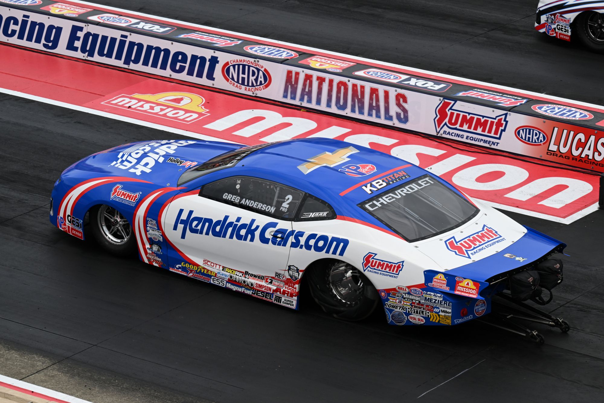 Greg Anderson, Pro Stock provisional No. 1 qualifier at NHRA Norwalk