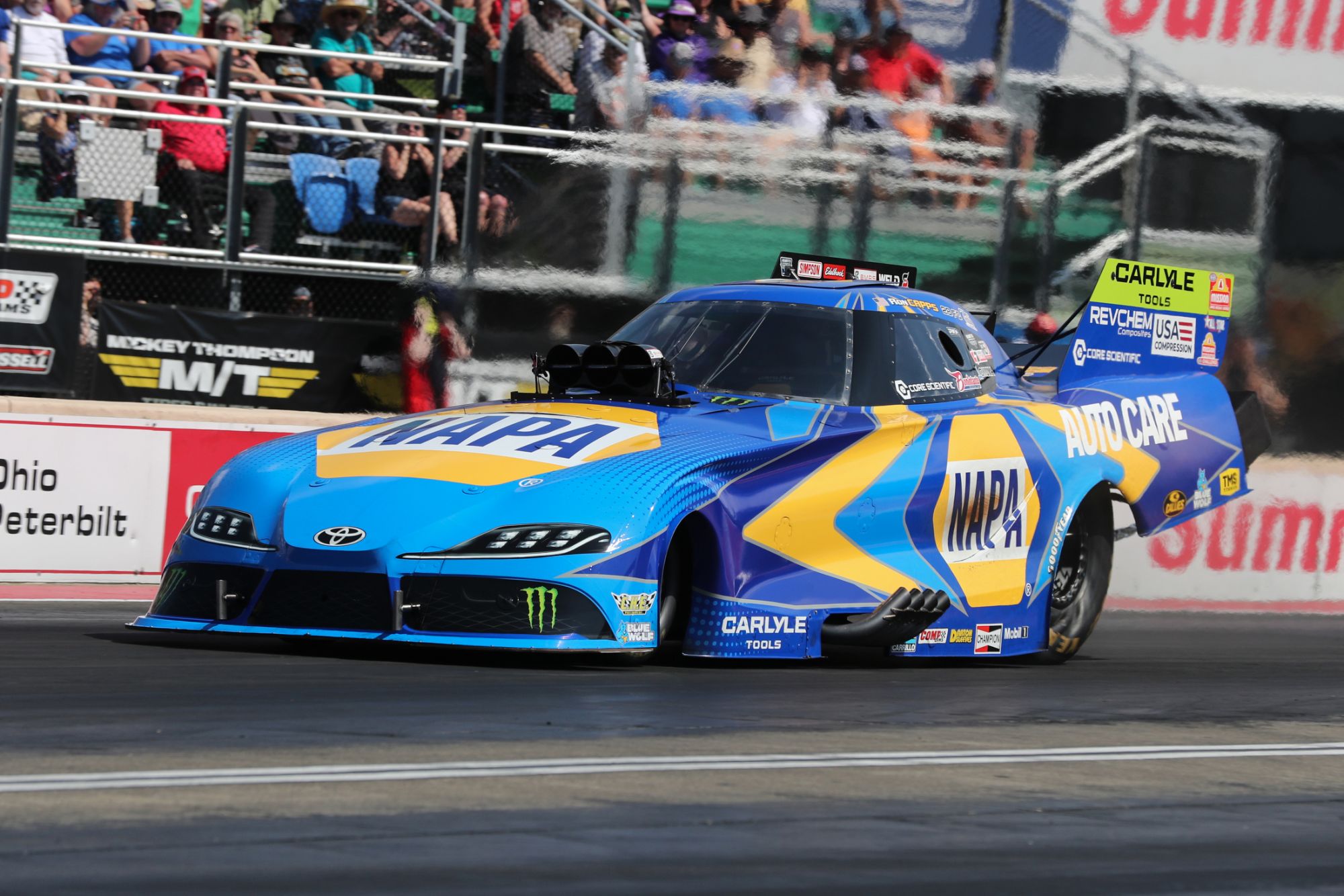 Ron Capps wins Funny Car at the Summit Racing Equipment NHRA Nationals in Norwalk