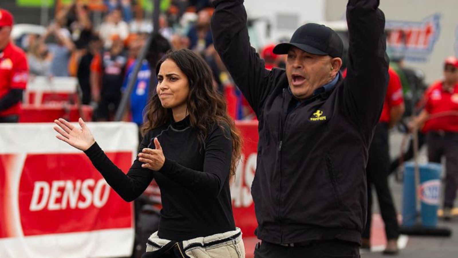 Mike Salinas and Jasmine Salinas - Scrappers Racing father-daughter Top Fuel debut at IHRA Triple Crown.