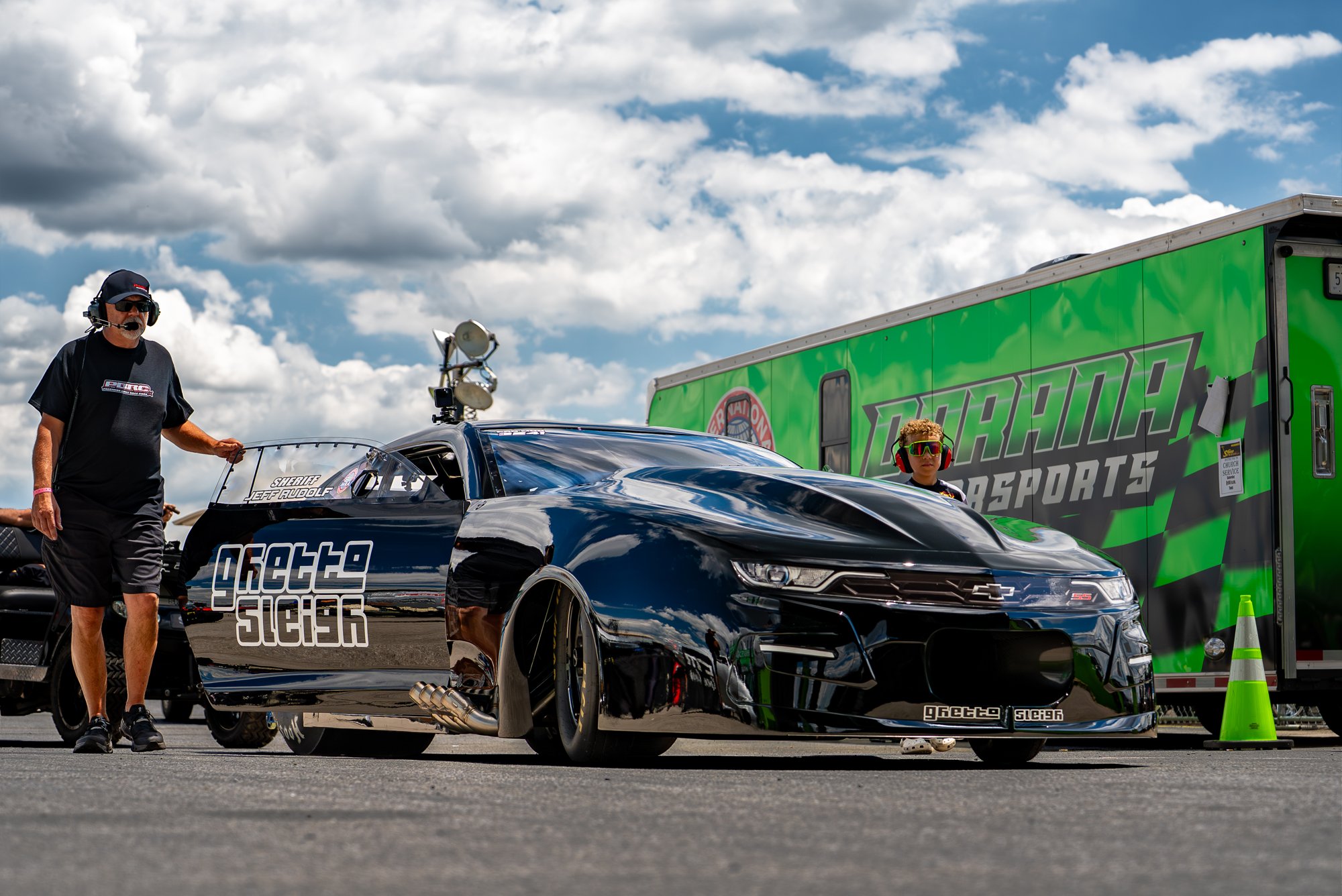 Jeff Rudolf - 2026 IHRA Triple Crown at Darana Raceway, photo by Jess Milante.