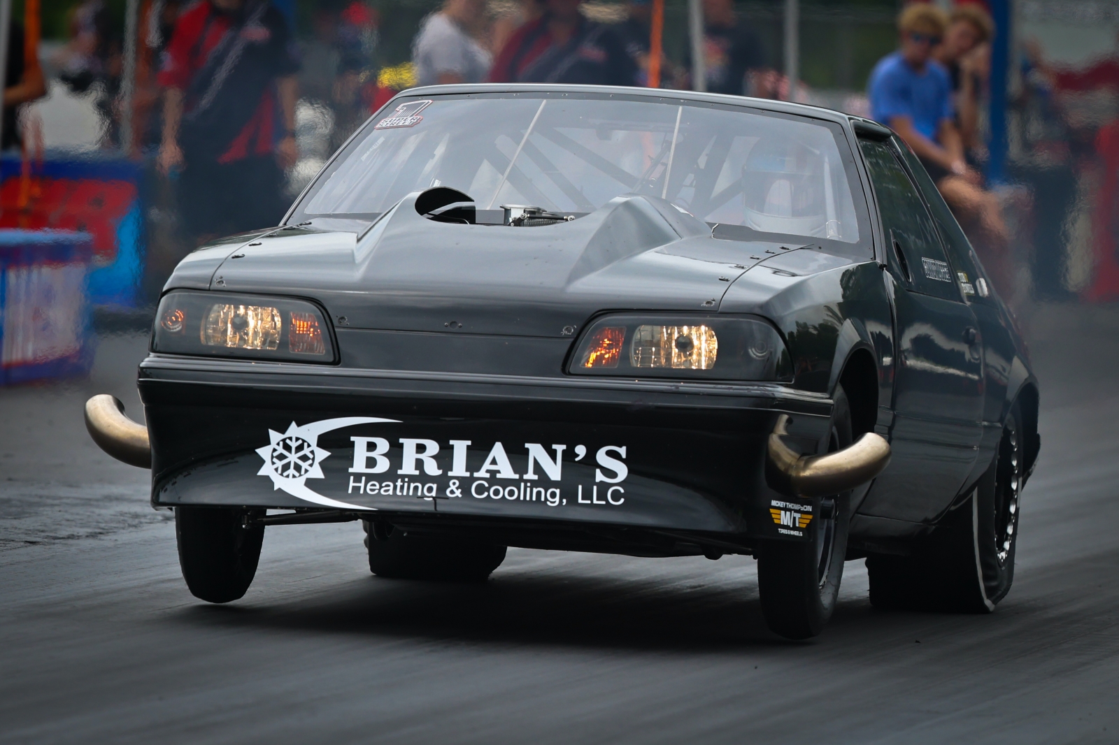Connor McGee's 1990 Mustang in PDRA Super Street