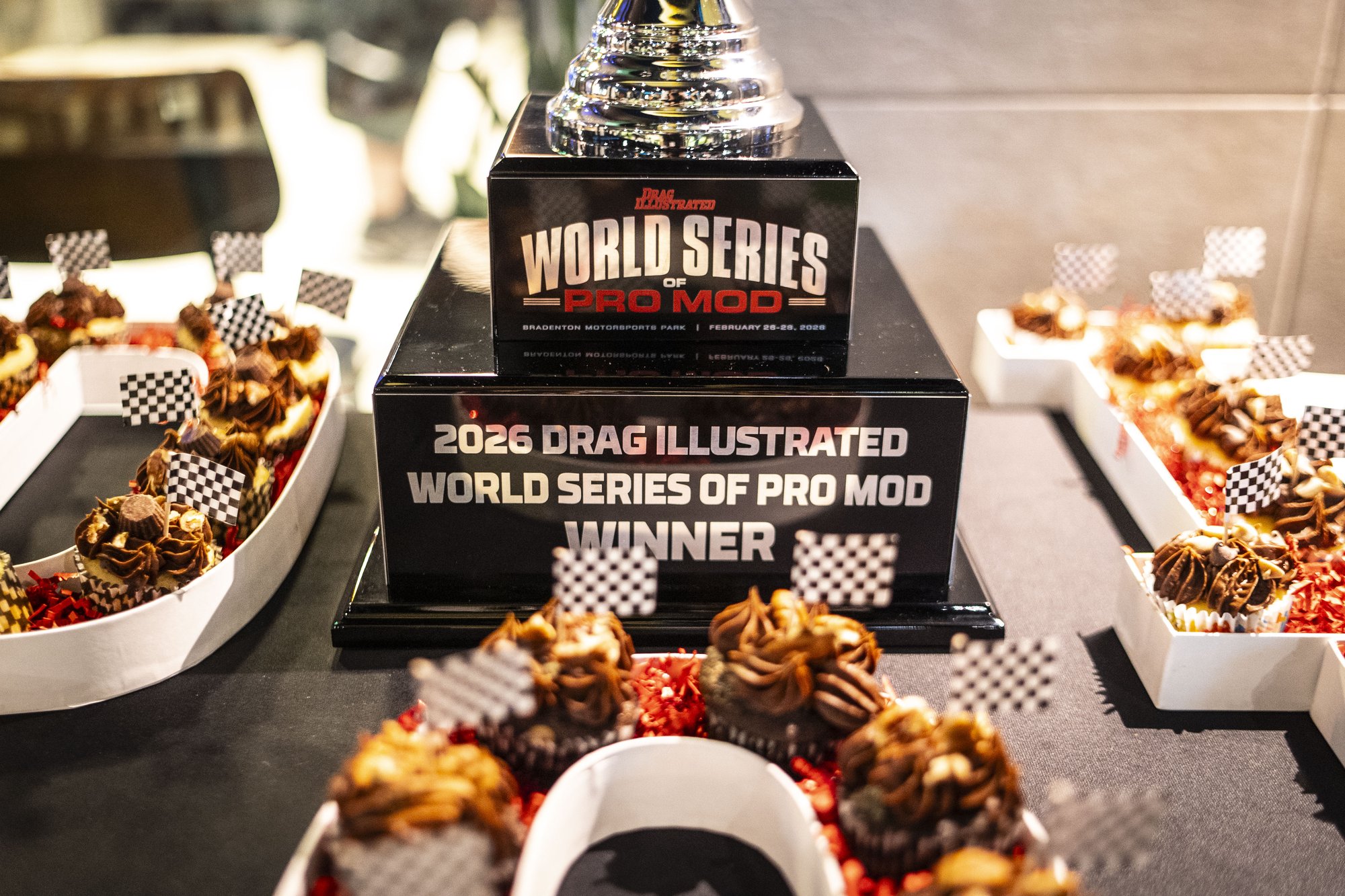Drivers and fans at the WSOPM Kickoff party.