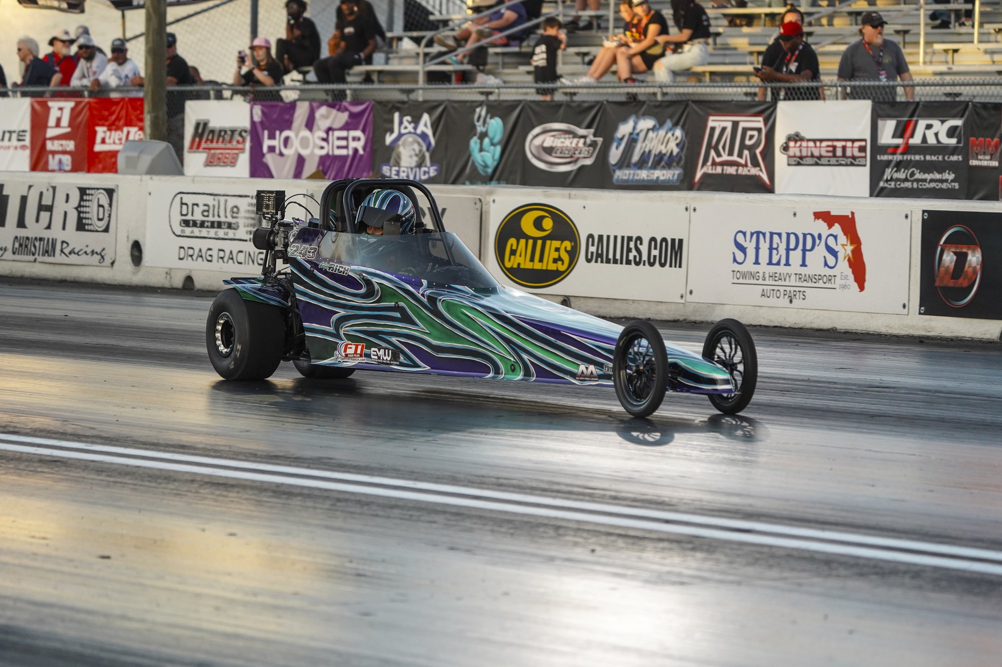 Cameron Rich won Jr. Dragster at WSOPM 2026.