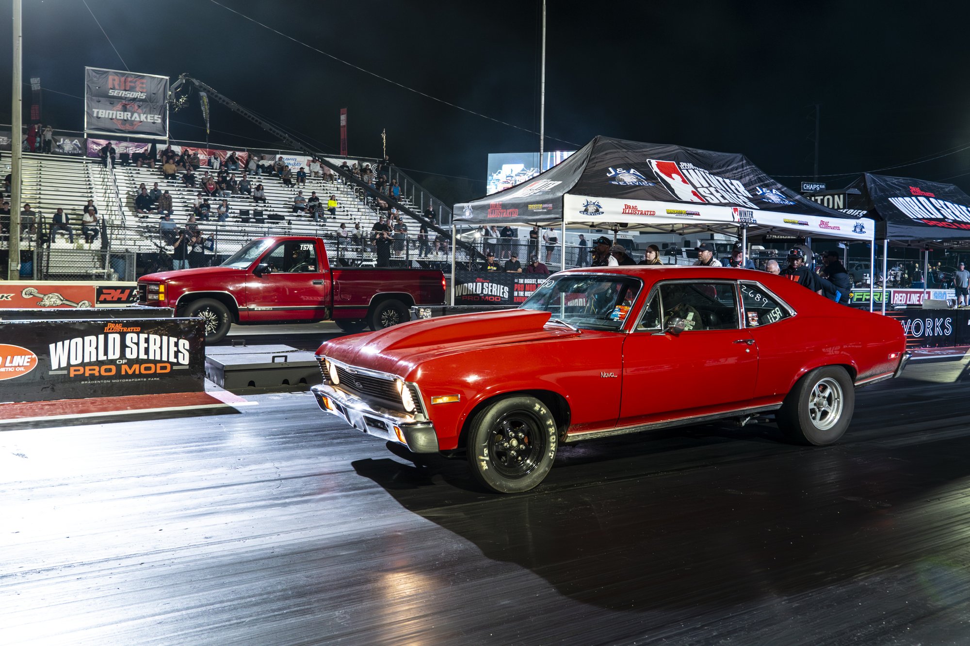 Dean Thompson takes 7.50 Index in his '72 Nova at WSOPM 2026.