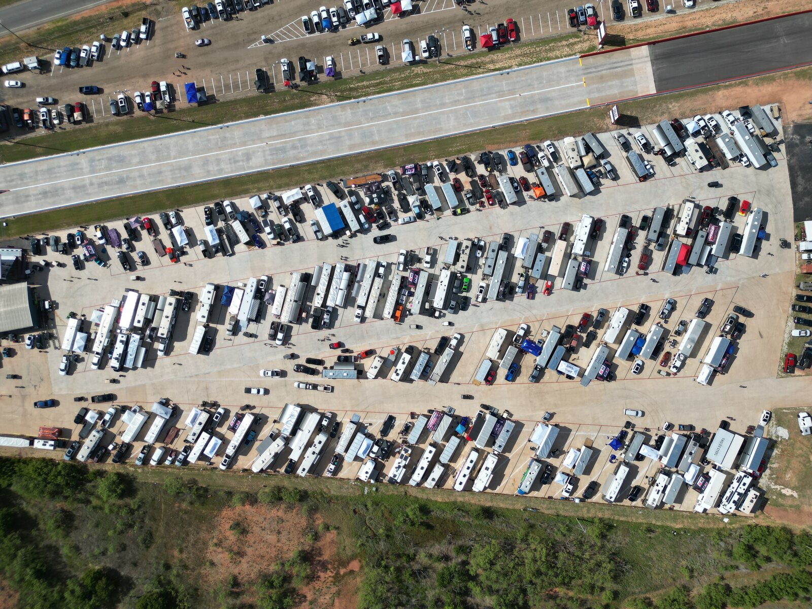 WesTx Abilene Raceway aerial ahead of the Freedom of War